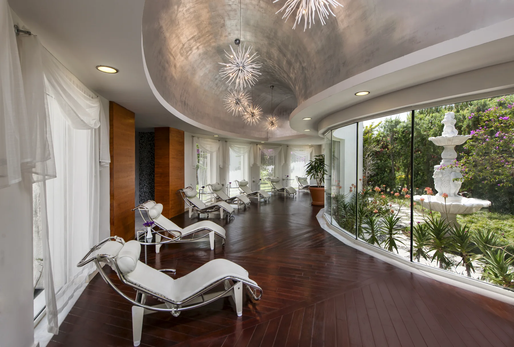 Elysion Spa relaxation area at Hilton Dalaman