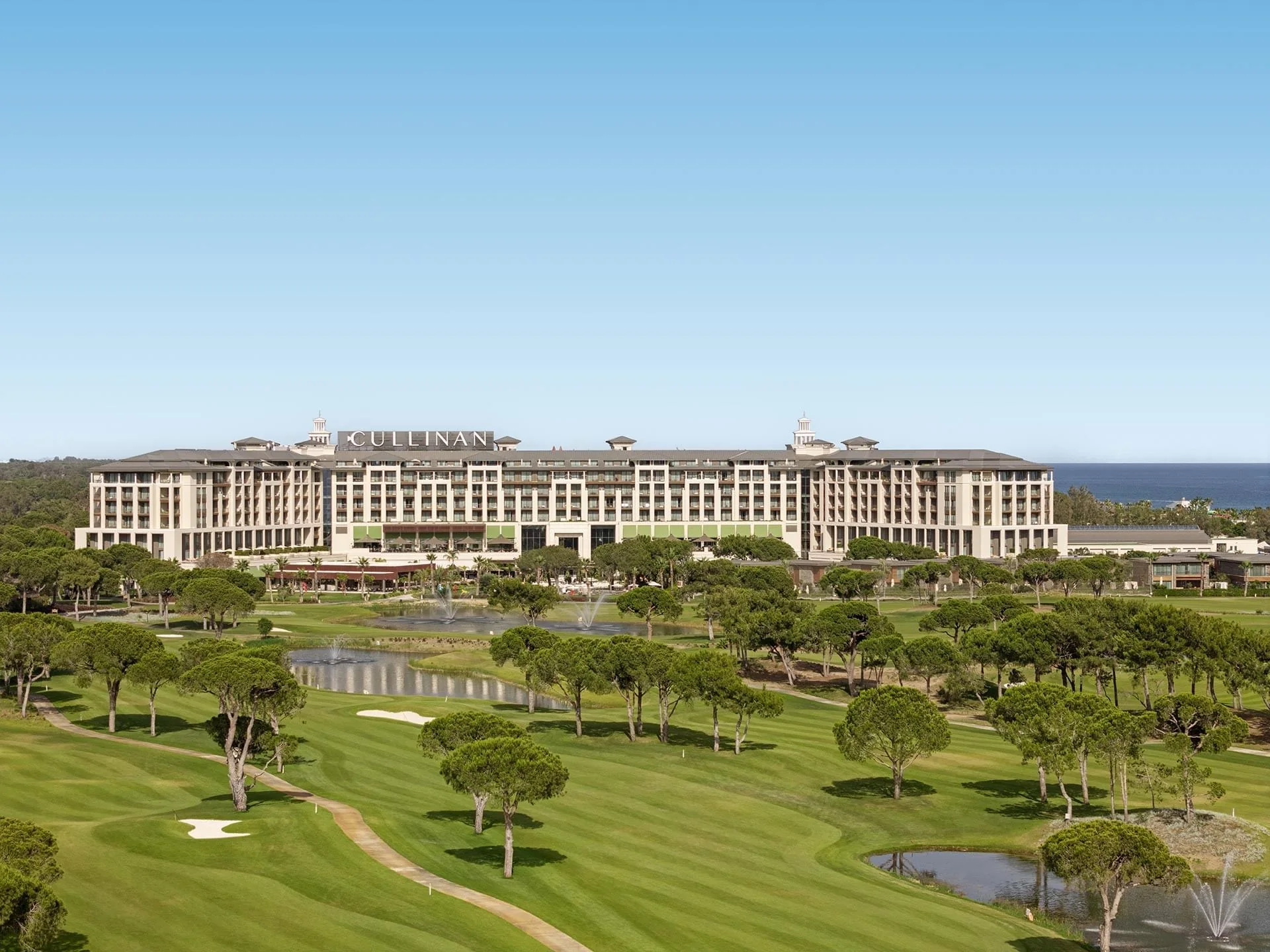 Aerial general view of Cullinan Belek resort