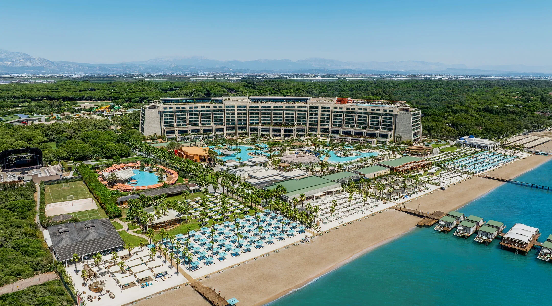 Panoramic general view of Regnum The Crown in Belek