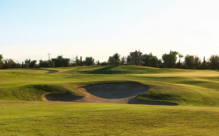 Al Maaden Golf Resort — golf course view