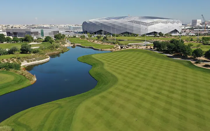Education City Golf Club — golf course view