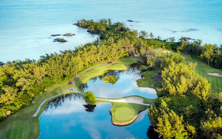 Ile aux Cerfs Golf Club — golf course view