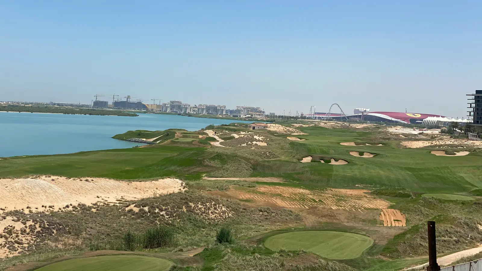 Abu Dhabi golf course