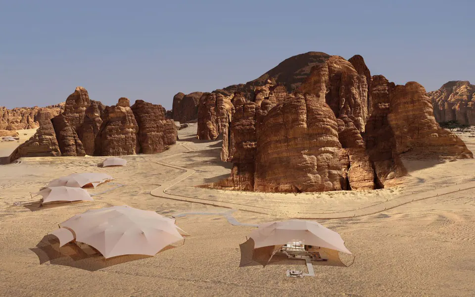 Banyan Tree AlUla — hotel view