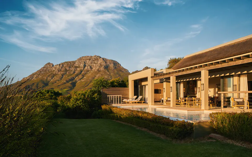 Delaire Graff Estate — hotel view