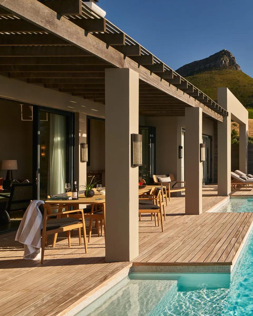 Delaire Graff Estate hotel view