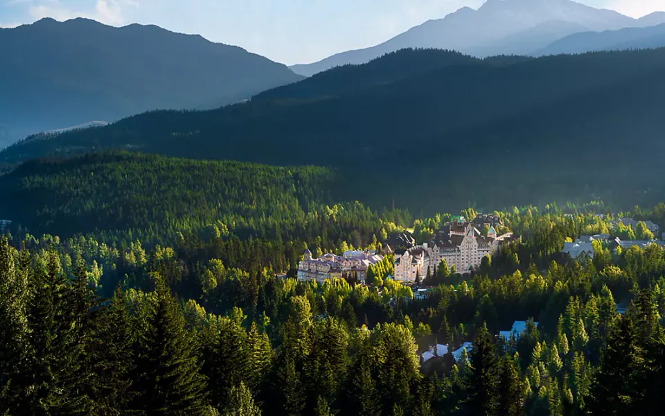 Fairmont Chateau Whistler — hotel view