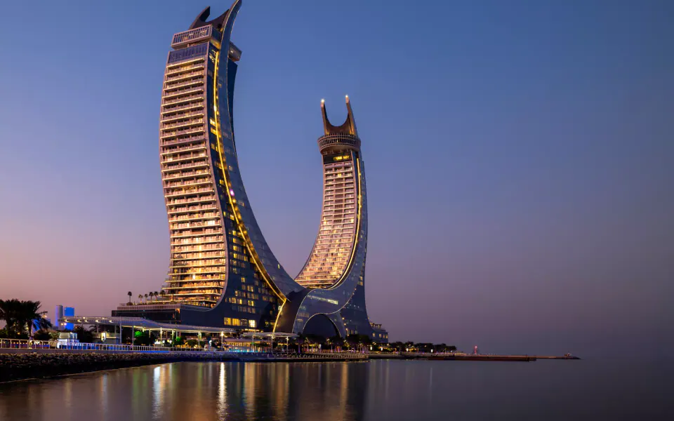 Raffles Doha — hotel view