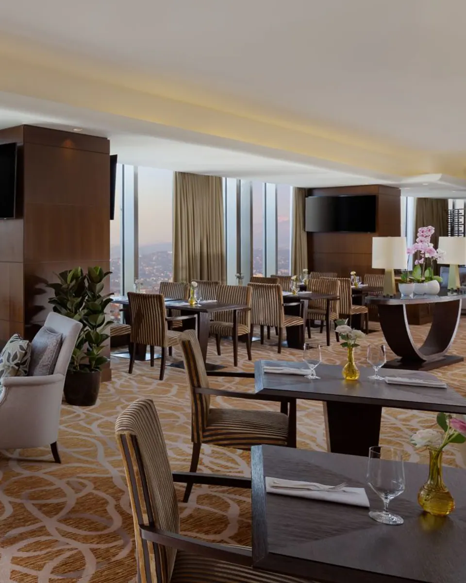 Ritz Carlton Almaty hotel view