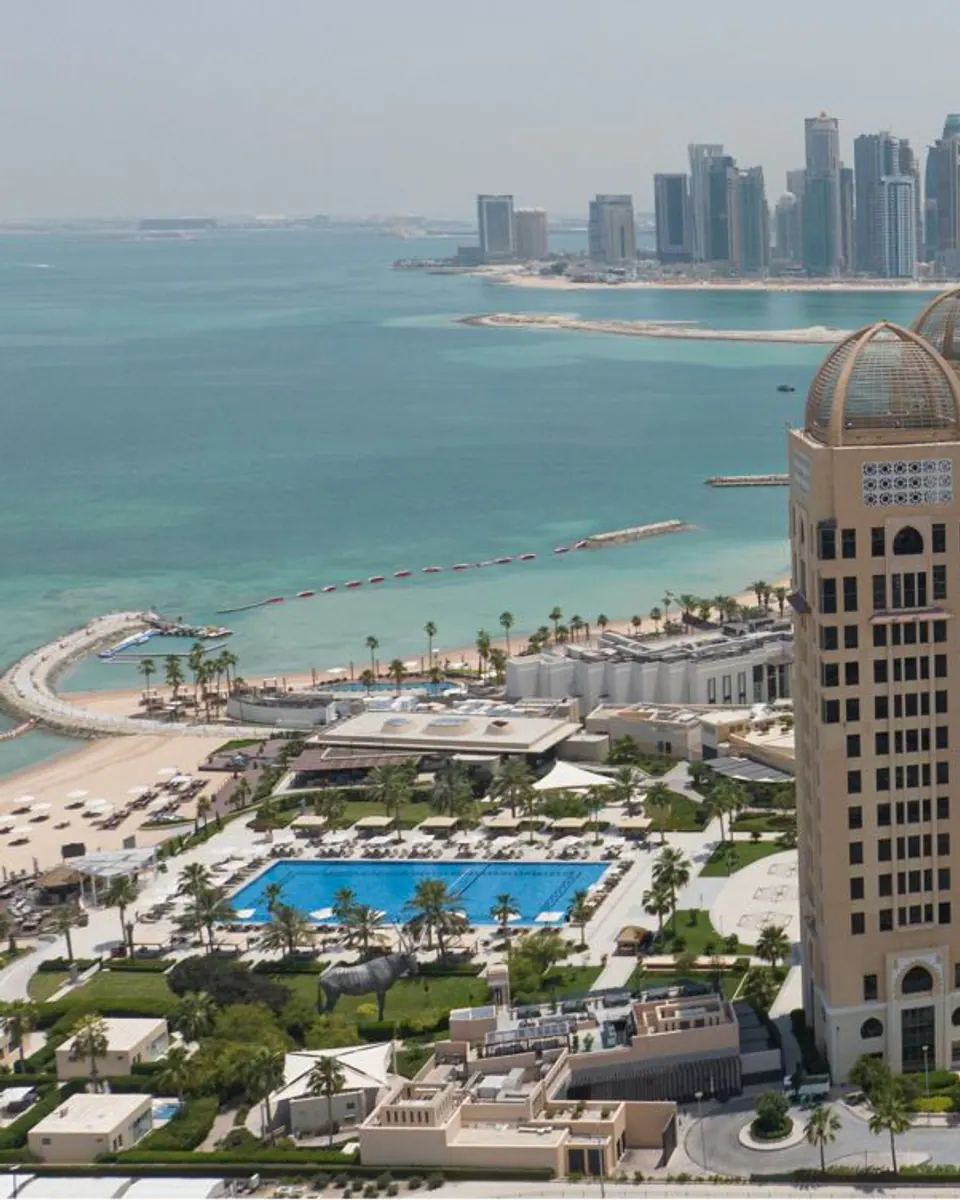 St Regis Doha hotel view